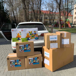 Setul de materiale interactive din programul UNICEF